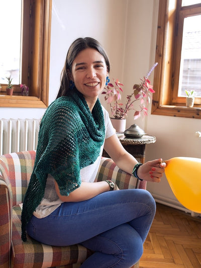 Trellis Shawl