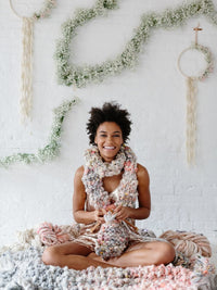 Pom Bomb Scarf