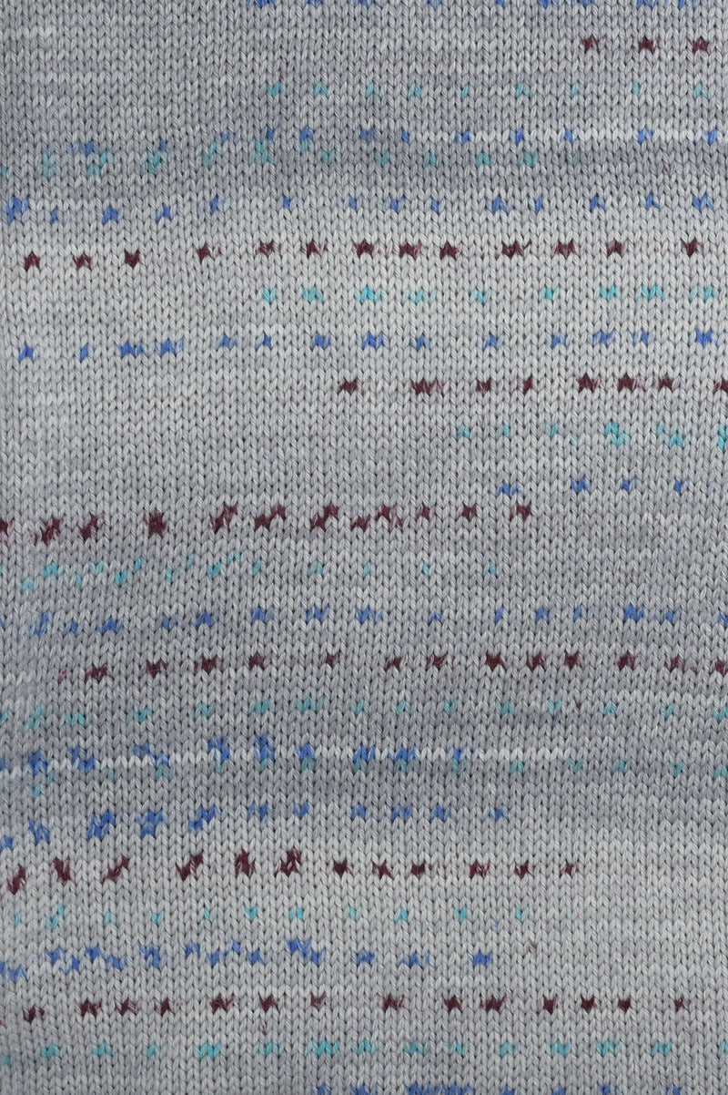 Lang Yarns Merino 200 Bebe Color 310 Aqua Dot swatch