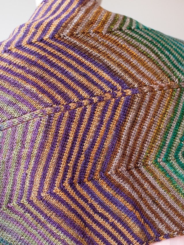 Uneek Fingering Chevron Scarf