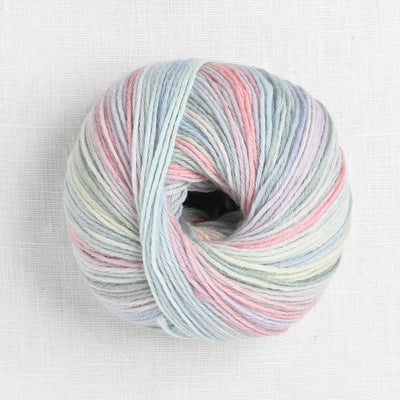 lang yarns merino 200 bebe color 451 sunrise stripe
