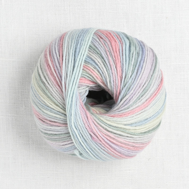 lang yarns merino 200 bebe color 451 sunrise stripe