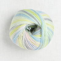 lang yarns merino 200 bebe color 452 lime stripe