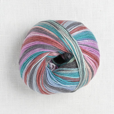 lang yarns merino 200 bebe color 453 sunset stripe
